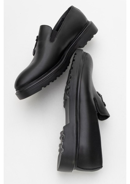 Erkek Klasik Kalın Tabanlı Abiye Rugan Ayakkabı indirimleri