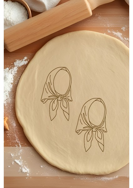 Rus Babuşka Kurabiye Kalıbı, Hamur Şekillendirici, Bisküvi Kalıbı, Kolay Kesim Ucu