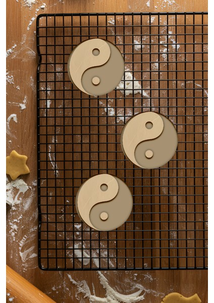 Yin Yang Kurabiye Kalıbı, Hamur Şekillendirici, Bisküvi Kalıbı, Kolay Kesim Ucu fiyatları