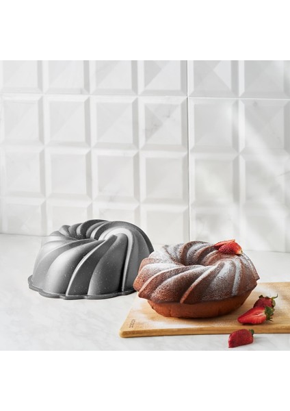 Cake Pro Pare Antrasit Döküm Kek Kalıbı