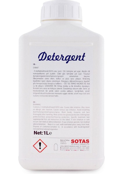 Detergent 1 Litre Deri ve Ayakkabı Hassas Yüzey Temizleyici