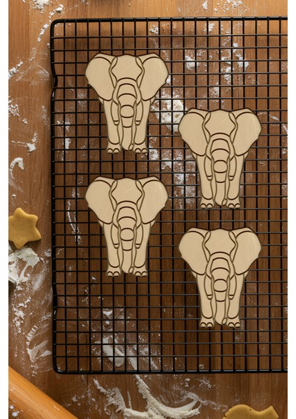 Fil Kurabiye Kalıbı, Hamur Şekillendirici, Bisküvi Kalıbı, Kolay Kesim Ucu fiyatları