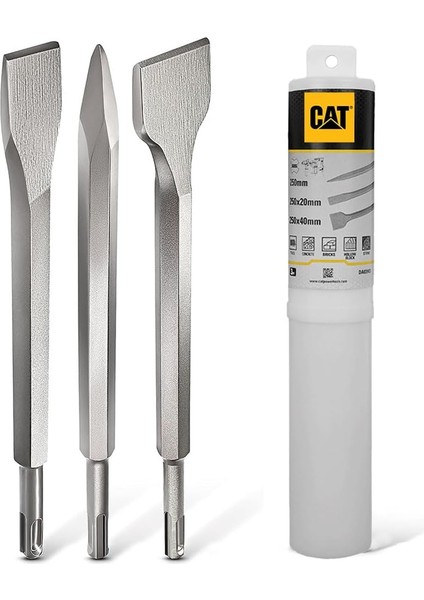 DA03903 Sds Plus 3 Parça Profesyonel Murç/keski Kırıcı Uç Seti