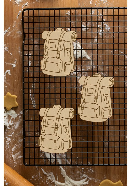 Sırt Çantası Kurabiye Kalıbı, Hamur Şekillendirici, Bisküvi Kalıbı, Kolay Kesim Ucu fiyatları