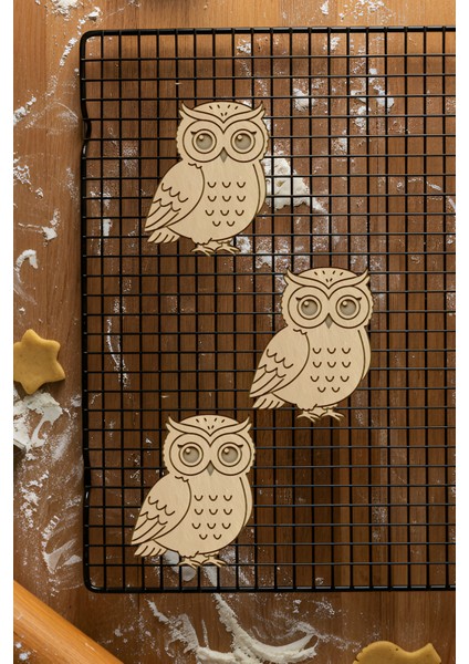 Baykuş Kurabiye Kalıbı, Hamur Şekillendirici, Bisküvi Kalıbı, Kolay Kesim Ucu fiyatları