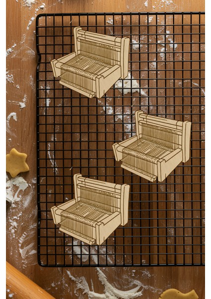 Antik Kurabiye Kalıbı, Hamur Şekillendirici, Bisküvi Kalıbı, Kolay Kesim Ucu fiyatları