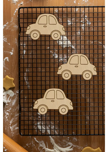 Araba Kurabiye Kalıbı, Hamur Şekillendirici, Bisküvi Kalıbı, Kolay Kesim Ucu fiyatları