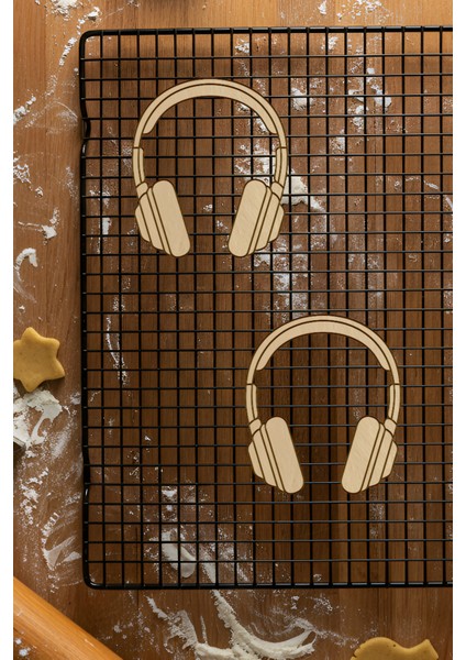 Kulaklık Kurabiye Kalıbı, Hamur Şekillendirici, Bisküvi Kalıbı, Kolay Kesim Ucu fiyatları