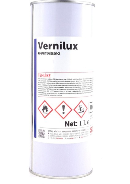 Vernilux Profesyonel 1 Litre Rugan Temizleyici
