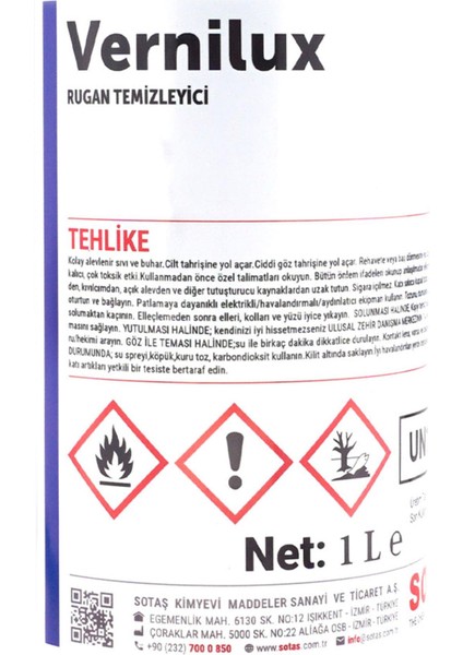 Vernilux Profesyonel 1 Litre Rugan Temizleyici fırsatları