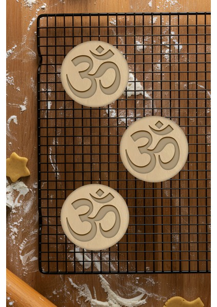 Om Kurabiye Kalıbı, Hamur Şekillendirici, Bisküvi Kalıbı, Kolay Kesim Ucu fiyatları