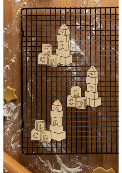 Harf Kutuları Oyuncağı Kurabiye Kalıbı, Hamur Şekillendirici, Bisküvi Kalıbı, Kolay Kesim Ucu fiyatları