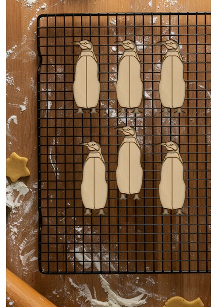 Penguen Kurabiye Kalıbı, Hamur Şekillendirici, Bisküvi Kalıbı, Kolay Kesim Ucu fiyatları