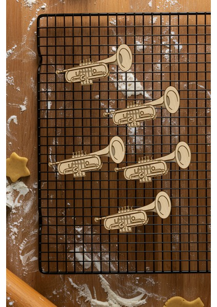 Trampet Kurabiye Kalıbı, Hamur Şekillendirici, Bisküvi Kalıbı, Kolay Kesim Ucu fiyatları