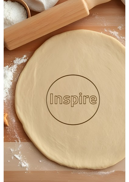 Inspire Kurabiye Kalıbı, Hamur Şekillendirici, Bisküvi Kalıbı, Kolay Kesim Ucu