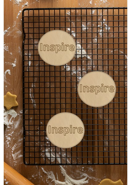 Inspire Kurabiye Kalıbı, Hamur Şekillendirici, Bisküvi Kalıbı, Kolay Kesim Ucu fiyatları