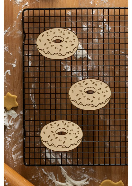 Donut Kurabiye Kalıbı, Hamur Şekillendirici, Bisküvi Kalıbı, Kolay Kesim Ucu fiyatları