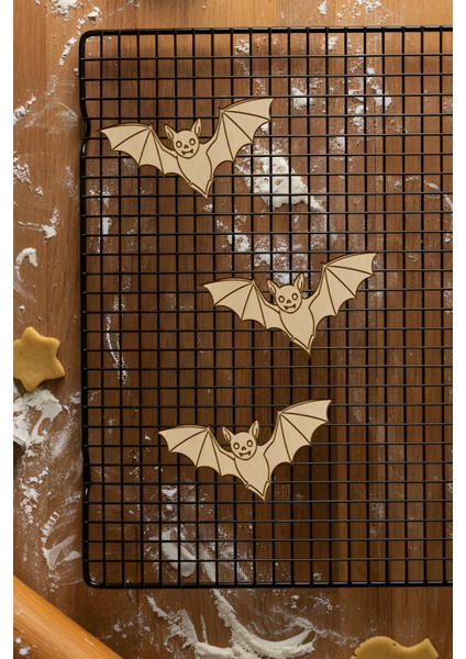 Yarasa Kurabiye Kalıbı, Hamur Şekillendirici, Bisküvi Kalıbı, Kolay Kesim Ucu fiyatları