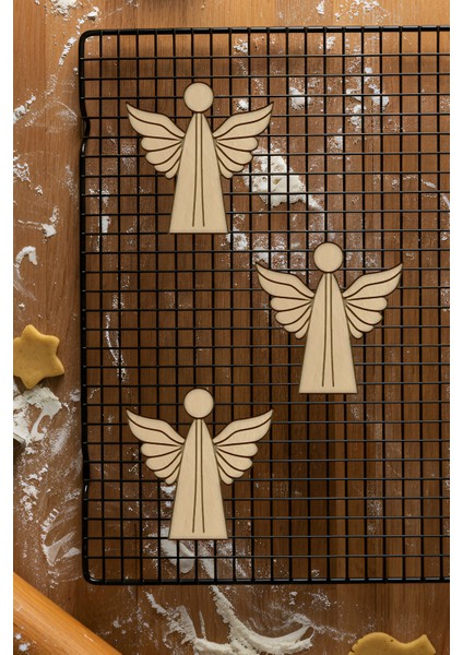 Melek Kurabiye Kalıbı, Hamur Şekillendirici, Bisküvi Kalıbı, Kolay Kesim Ucu fiyatları