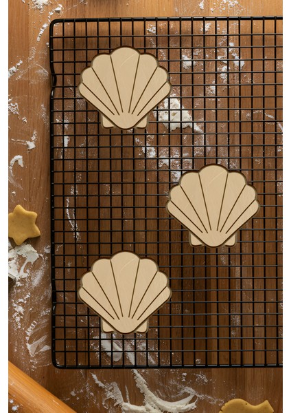 Istiridye Kurabiye Kalıbı, Hamur Şekillendirici, Bisküvi Kalıbı, Kolay Kesim Ucu fiyatları