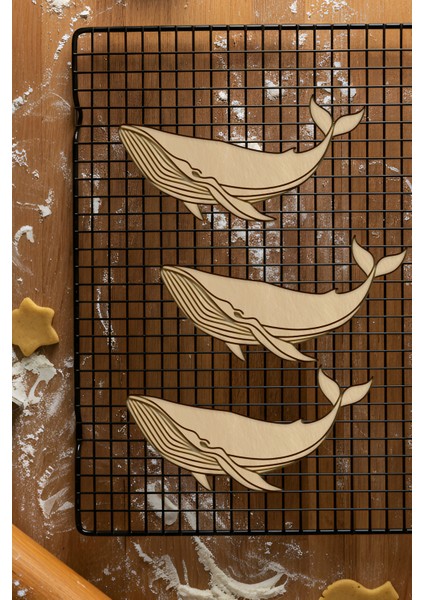 Balina Kurabiye Kalıbı, Hamur Şekillendirici, Bisküvi Kalıbı, Kolay Kesim Ucu fiyatları