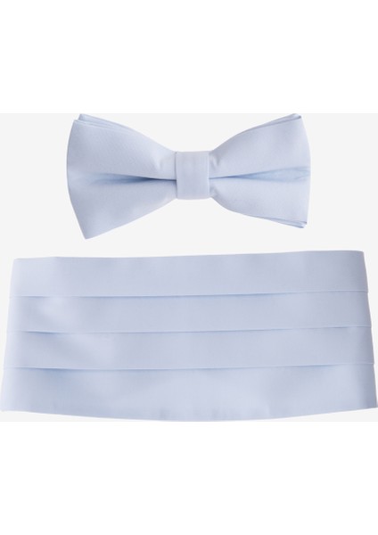 %100 Keten Papyon&kuşak Set