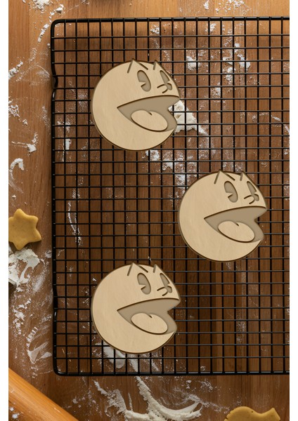 Pacman Kurabiye Kalıbı, Hamur Şekillendirici, Bisküvi Kalıbı, Kolay Kesim Ucu fiyatları