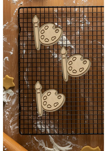 Palet Kurabiye Kalıbı, Hamur Şekillendirici, Bisküvi Kalıbı, Kolay Kesim Ucu fiyatları