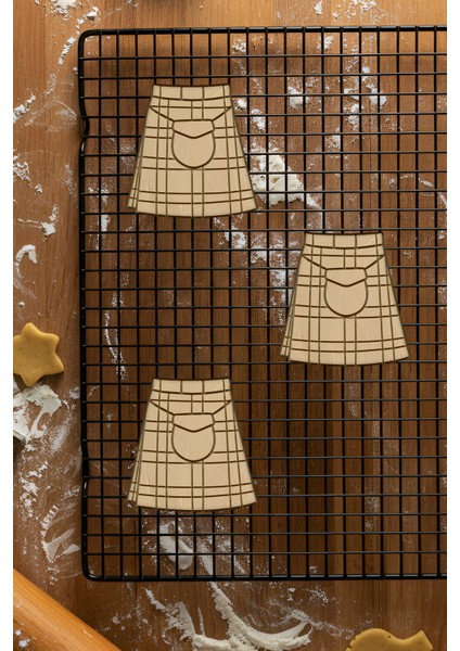 Iskoç Eteği Kurabiye Kalıbı, Hamur Şekillendirici, Bisküvi Kalıbı, Kolay Kesim Ucu fiyatları