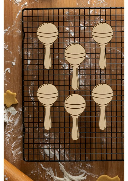 Çıngırak Kurabiye Kalıbı, Hamur Şekillendirici, Bisküvi Kalıbı, Kolay Kesim Ucu fiyatları