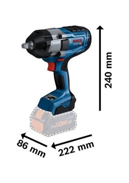 Professional 18 V System Bıturbo Akülü Darbeli Vidalama Makinesi Gds 18V-1000 (Merdiven Klipsi, Akü/şarj Cihazı Dahil Değildir) fiyatları