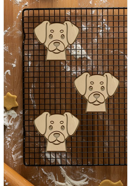 Köpek Yüz Kurabiye Kalıbı, Hamur Şekillendirici, Bisküvi Kalıbı, Kolay Kesim Ucu fiyatları