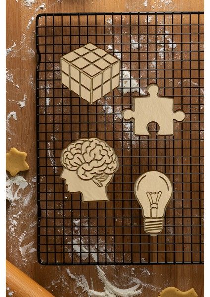 Akıllı ve Çalışkan Seti Kurabiye Kalıbı, Hamur Şekillendirici, Bisküvi Kalıbı, Kolay Kesim Ucu fiyatları