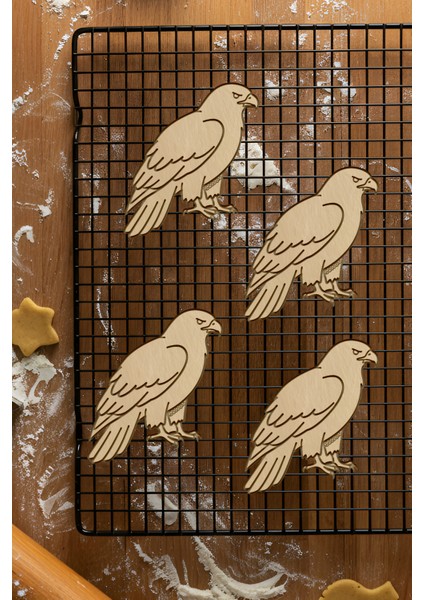 Kartal Kurabiye Kalıbı, Hamur Şekillendirici, Bisküvi Kalıbı, Kolay Kesim Ucu fiyatları