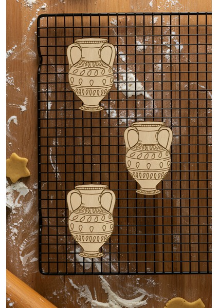 Vazo Kurabiye Kalıbı, Hamur Şekillendirici, Bisküvi Kalıbı, Kolay Kesim Ucu fiyatları