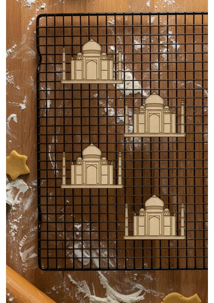 Tac Mahal Kurabiye Kalıbı, Hamur Şekillendirici, Bisküvi Kalıbı, Kolay Kesim Ucu fiyatları