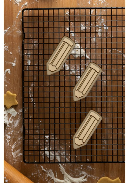 Kalem Kurabiye Kalıbı, Hamur Şekillendirici, Bisküvi Kalıbı, Kolay Kesim Ucu fiyatları