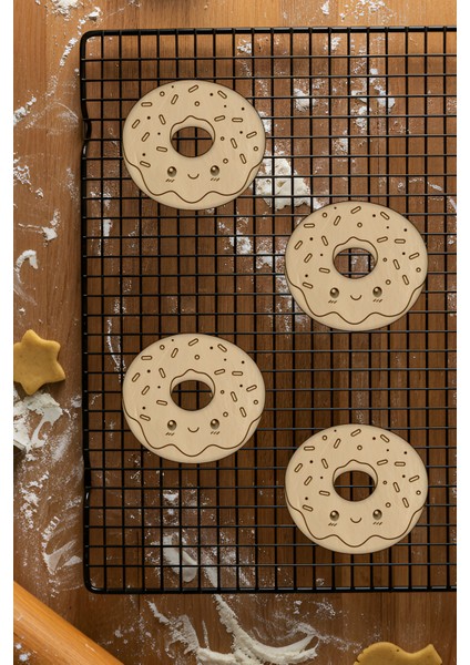 Donut Kurabiye Kalıbı, Hamur Şekillendirici, Bisküvi Kalıbı, Kolay Kesim Ucu fiyatları