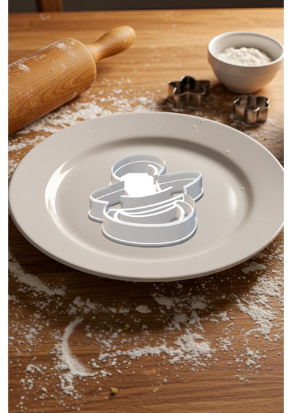 Emzik Kurabiye Kalıbı, Hamur Şekillendirici, Bisküvi Kalıbı, Kolay Kesim Ucu modelleri