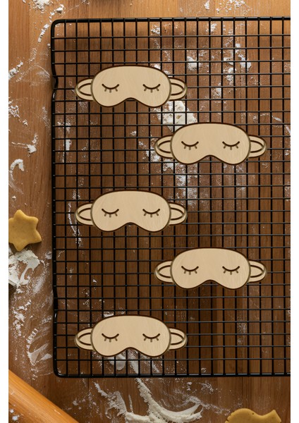 Göz Bandı Kurabiye Kalıbı, Hamur Şekillendirici, Bisküvi Kalıbı, Kolay Kesim Ucu fiyatları