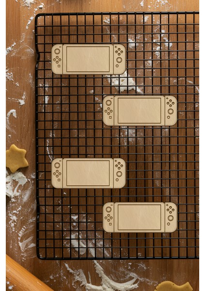 Oyun Konsolu Kumanda Kurabiye Kalıbı, Hamur Şekillendirici, Bisküvi Kalıbı, Kolay Kesim Ucu fiyatları