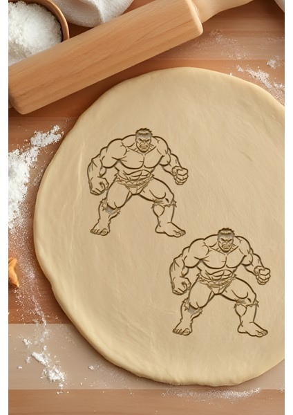 Yeşil Dev Kurabiye Kalıbı, Hamur Şekillendirici, Bisküvi Kalıbı, Kolay Kesim Ucu fiyatları