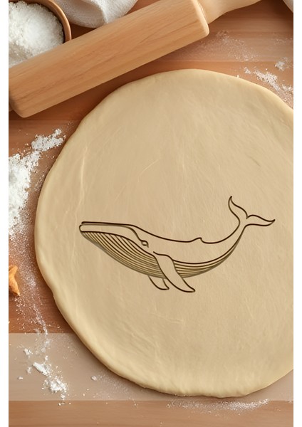 Balina Kurabiye Kalıbı, Hamur Şekillendirici, Bisküvi Kalıbı, Kolay Kesim Ucu fiyatları