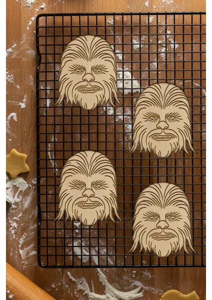 Chewbacca Kurabiye Kalıbı, Hamur Şekillendirici, Bisküvi Kalıbı, Kolay Kesim Ucu fiyatları
