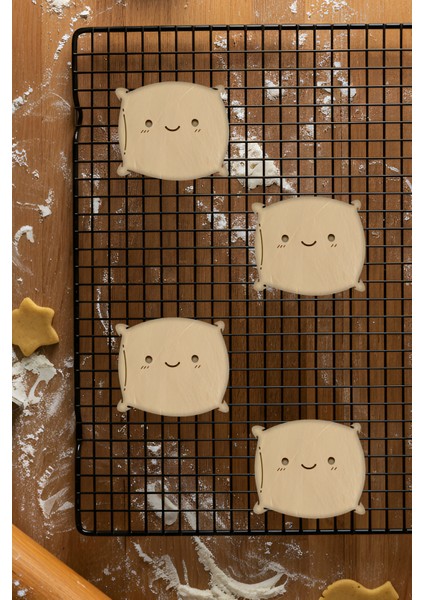 Yastık Kurabiye Kalıbı, Hamur Şekillendirici, Bisküvi Kalıbı, Kolay Kesim Ucu fiyatları