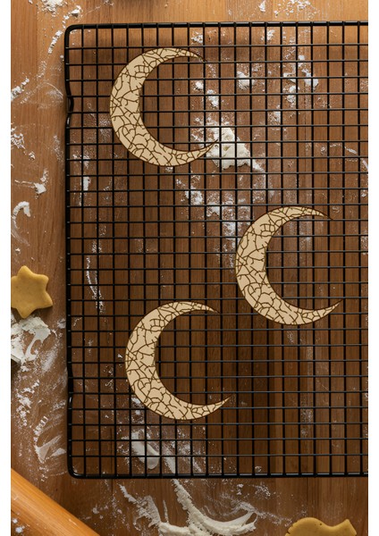 Ay Kurabiye Kalıbı, Hamur Şekillendirici, Bisküvi Kalıbı, Kolay Kesim Ucu fiyatları