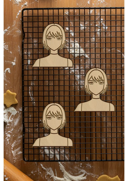 Anime Kurabiye Kalıbı, Hamur Şekillendirici, Bisküvi Kalıbı, Kolay Kesim Ucu fiyatları