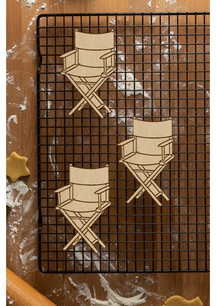 Tiyatro Sandalyesi Kurabiye Kalıbı, Hamur Şekillendirici, Bisküvi Kalıbı, Kolay Kesim Ucu fiyatları