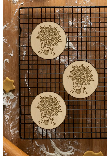 Evlilik Çiçeği Kurabiye Kalıbı, Hamur Şekillendirici, Bisküvi Kalıbı, Kolay Kesim Ucu fiyatları