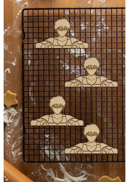 Anime Kurabiye Kalıbı, Hamur Şekillendirici, Bisküvi Kalıbı, Kolay Kesim Ucu fiyatları